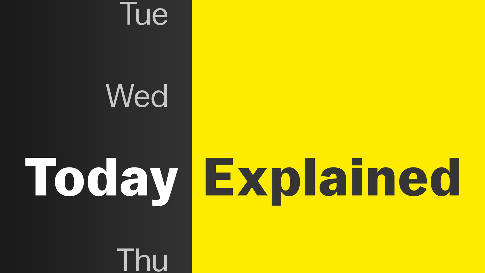 Logo of Today Explained, Vox