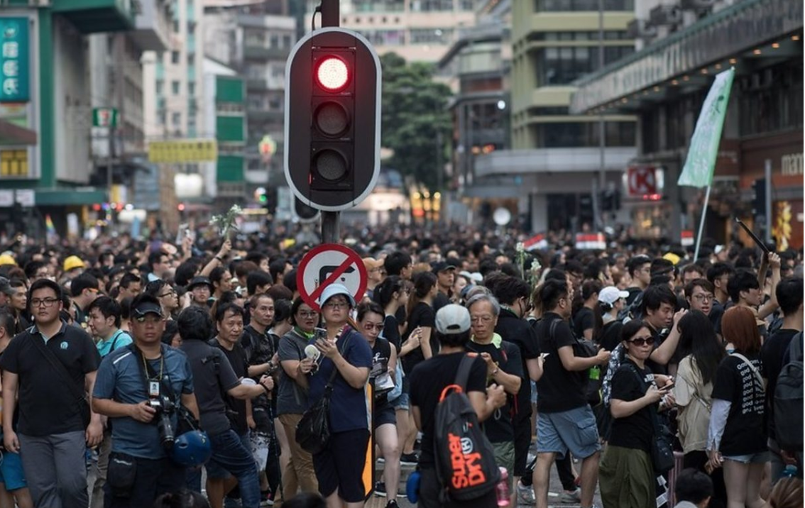 Hong Kong protesters