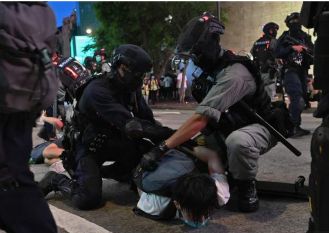 Hong Kong protesters