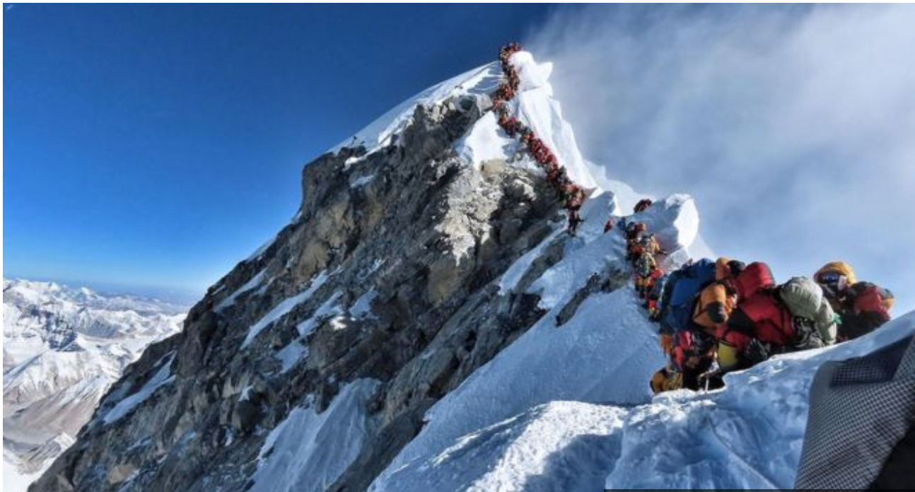 Mount Everest: Why the summit can get so crowded